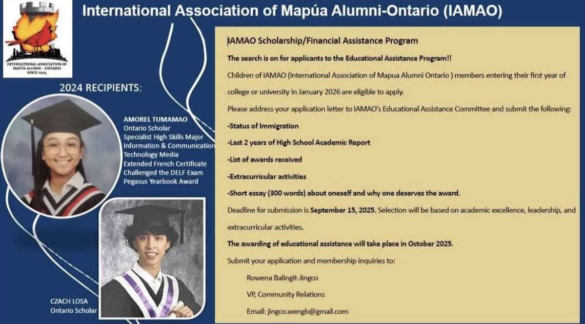 Scholarship 2025